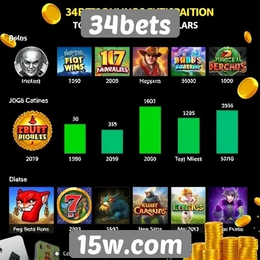 Estatísticas de jogos populares na 34bets